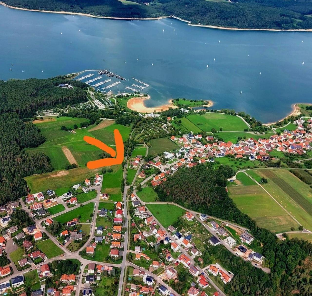 Ferienwohnung Brombachsee Ankerplatz Mit Sauna Bei Juliane Und Klaus Pleinfeld Eksteriør bilde
